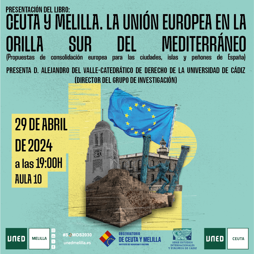 Presentación del libro “Ceuta y Melilla. La Unión…
