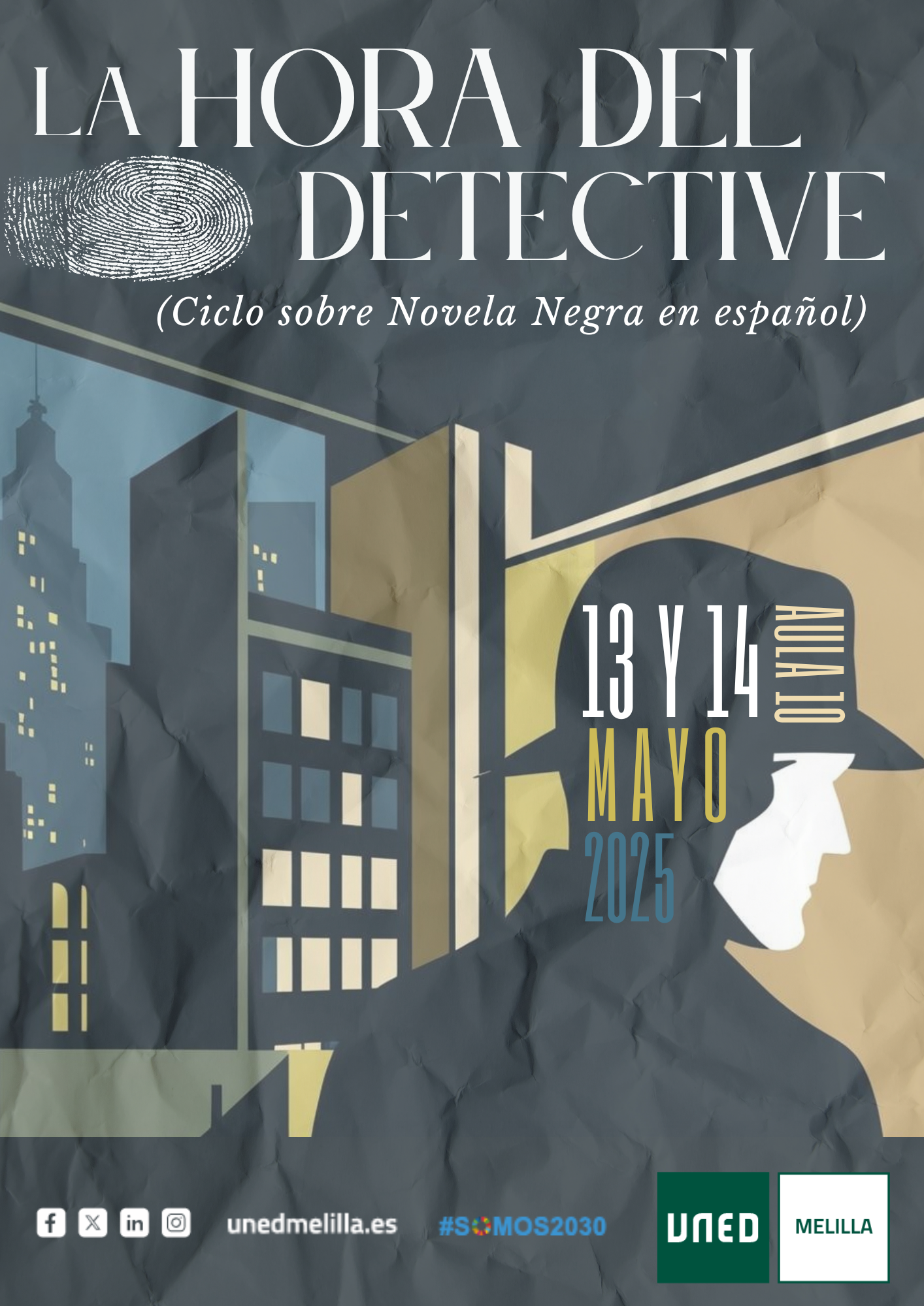 La hora del detective (Ciclo sobre novela negra en…