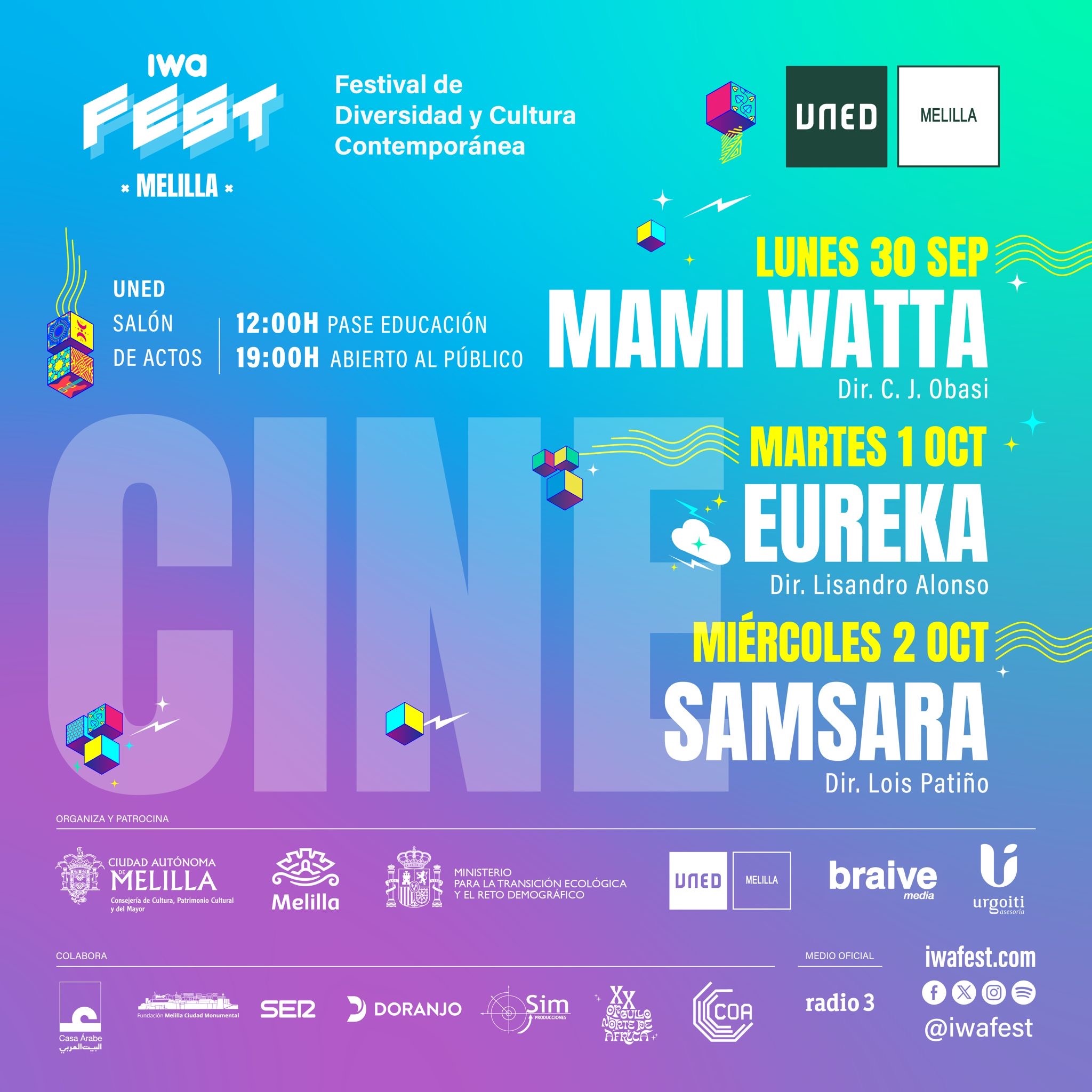 Ciclo cine IWAFEST