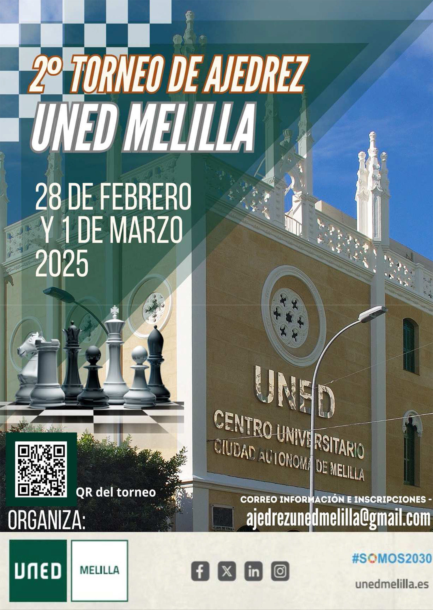 II Torneo de Ajedrez UNED-Melilla