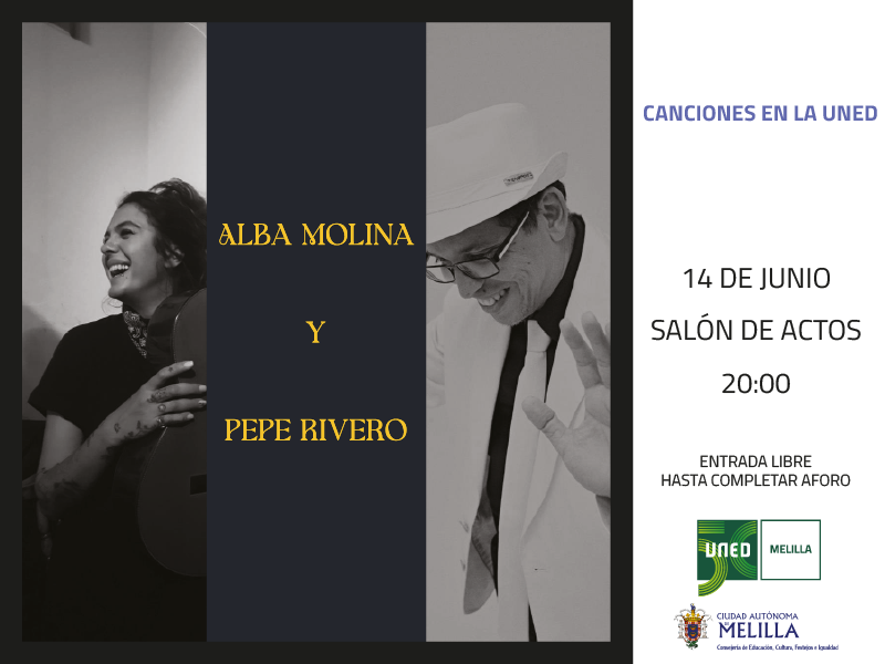 Canciones en la UNED - Alba Molina y Pepe Rivero