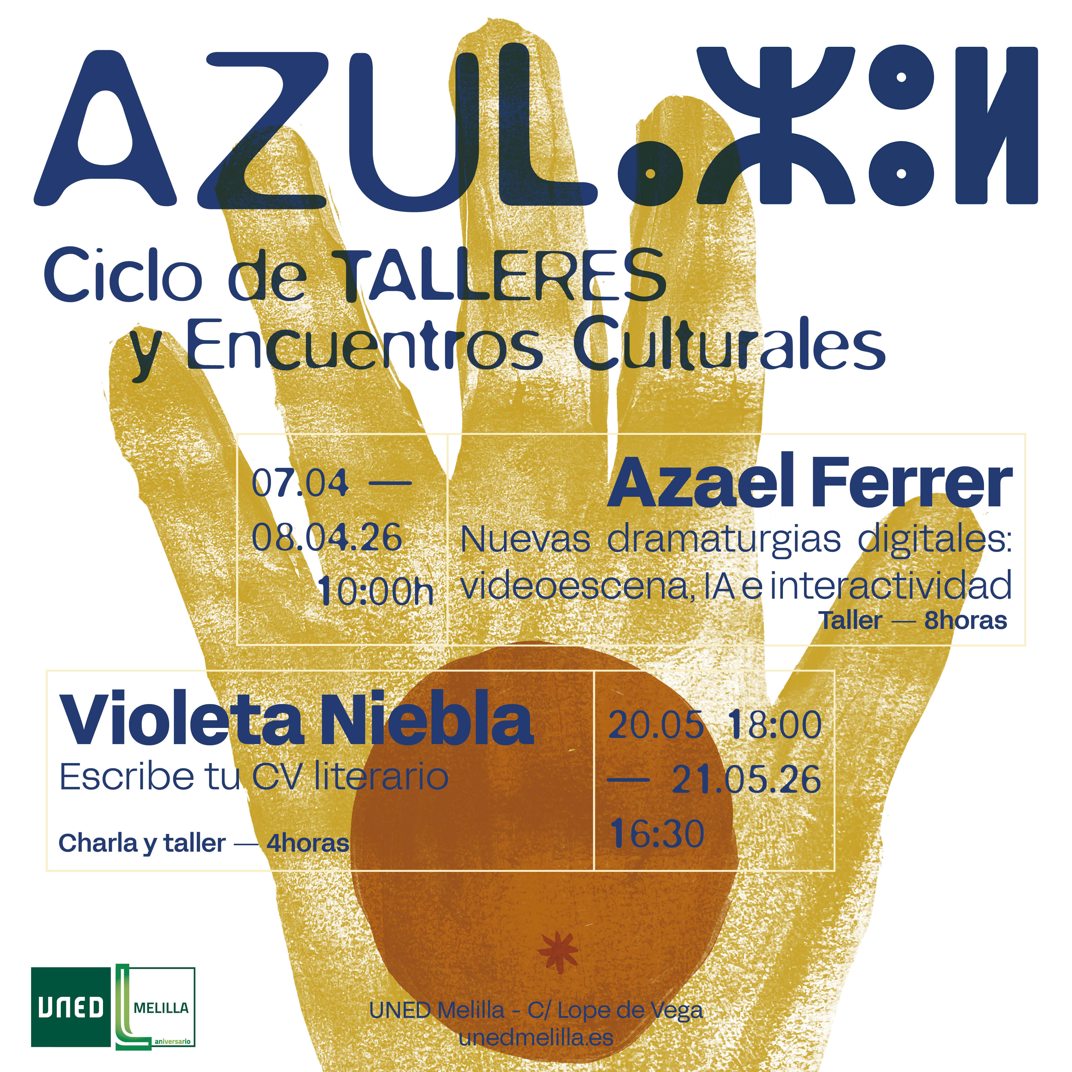 Azul — ⴰⵣⵓⵍ : Ciclo de Encuentros Culturales&hellip;
